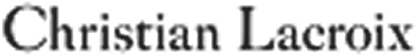 Christian Lacroix